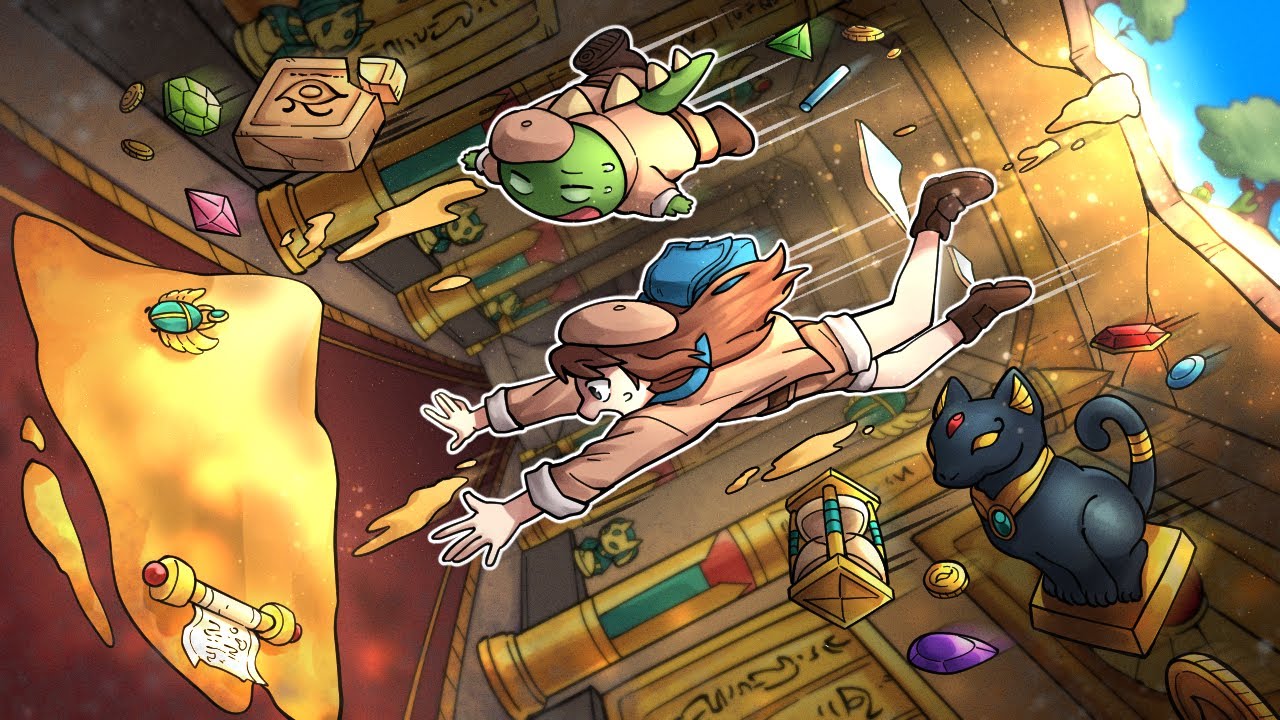 절대 들어가면 안 되는 구덩이에 빠져버린 탐험가 남매 ☠️