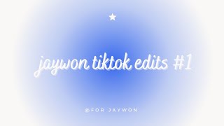 Jaywon Tiktok Edits Jay And Jungwon Enhypen
