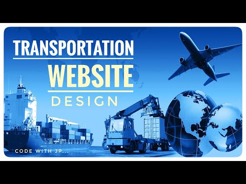 🔴 Logistic - Bootstrap5 Transportation Website Template || CODE WITH JP || 🔴