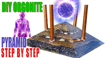 DIY Orgonite PYRAMID CHEMBUSTER Chemtrails Making Video. How make Orgon Pyramid. Orgone Step By Step