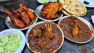 STEEL KI PLATE MAI Desi Ghee Mutton Curry, FULL AKHA CHICKEN. 3 Kg TEEKHA Chicken की तयारी From Zero