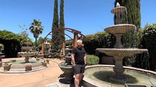 Fountain shopping ⛲️ $300-$15,000 😱|| Visit Our Garden