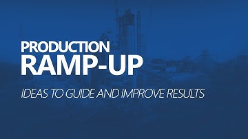 SimSched Intermediate | Production Ramp-up: Ideas to guide and improve results