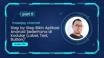 Kodular Part 6 Step by Step Bikin Aplikasi Android Sederhana di Kodular(Label, Edit Text, Button)