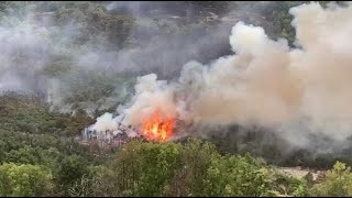 Incendie dans les Hautes-Alpes : 35 hectares brûlés et 200 pompiers mobilisés