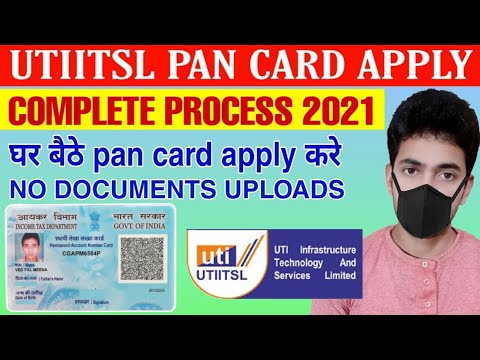 New Pan Card apply online complete Process 2021 | UTI PAN CARD | UTIITSL | UTI PSA PAN APPLY | CSC