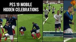 All Hidden & Unique Celebrations in PES 19 Mobile Beta | Never seen before