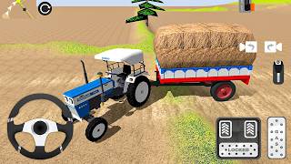 Swaraj Mazda Tractor Driving - Indian Tractor Simulator Game - Android Gameplay screenshot 4