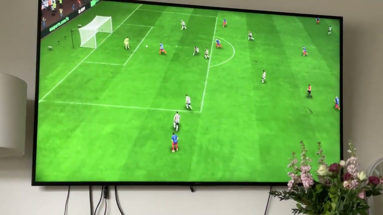 WHAT A SAVE NICK POPE OFF THE BAR WOW