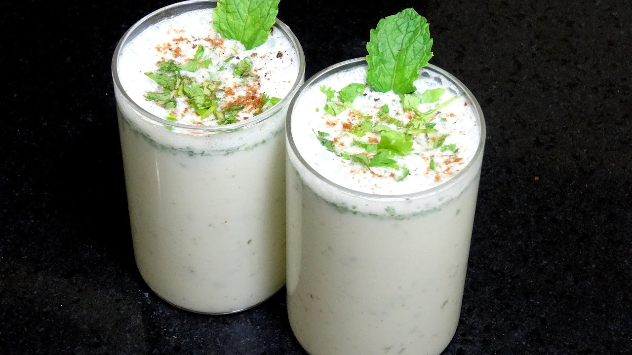 Masala Chaas Recipe Masala Taak Spiced Buttermilk Indian Summer Drink recipe