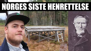 HER SKJEDDE DEN SISTE HENRETTELSEN I NORGE!