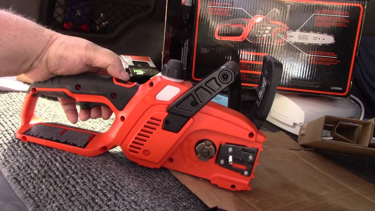 Black & Decker CCS818 Batterie Powered Chainsaw - Tac 