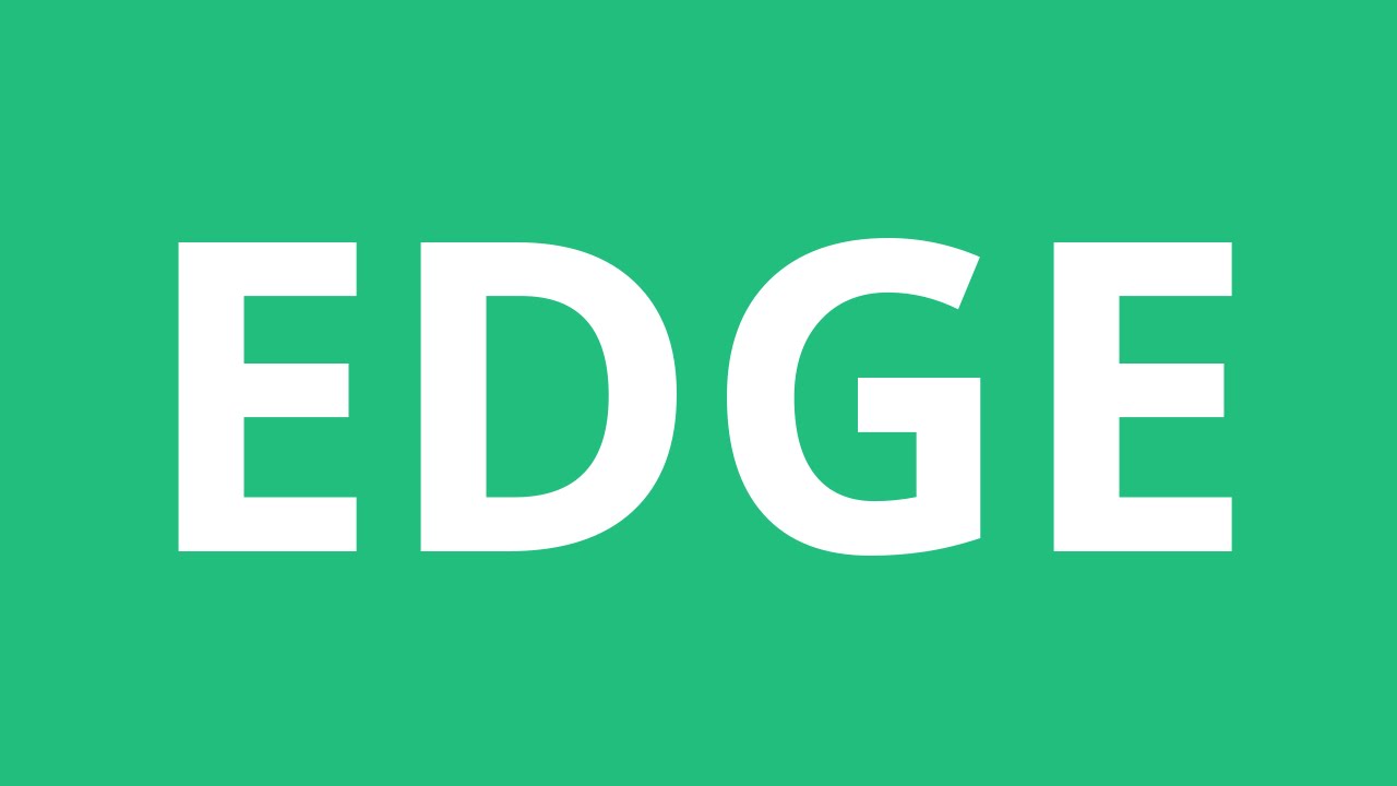 How To Pronounce Edge - Pronunciation Academy How To Pronounce Edge - Pronunciation Academy
