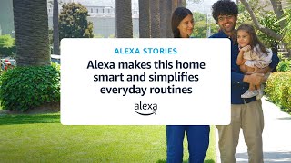 Karim & Alexandra: Alexa makes this home smart and simplifies everyday routines | Alexa Stories