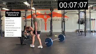 2026 Crossfit Quarterfinals Workout 4
