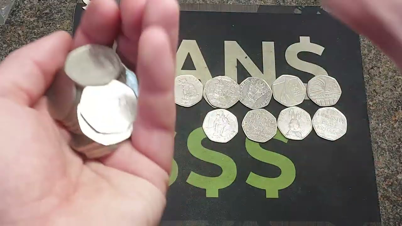 £250 50 PENCE COIN HUNT! HOW MANY FINDS TONIGHT?