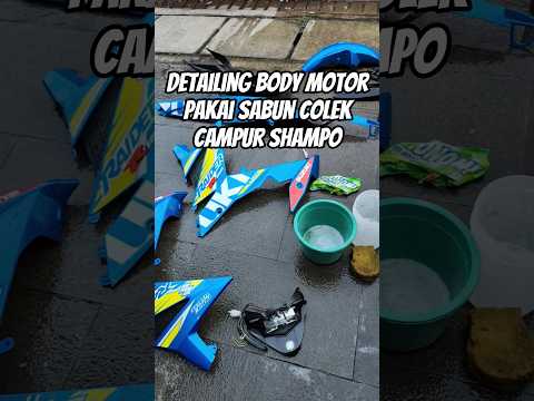 PAKAI SABUN COLEK DAN SHAMPO KARNA GADA MODAL