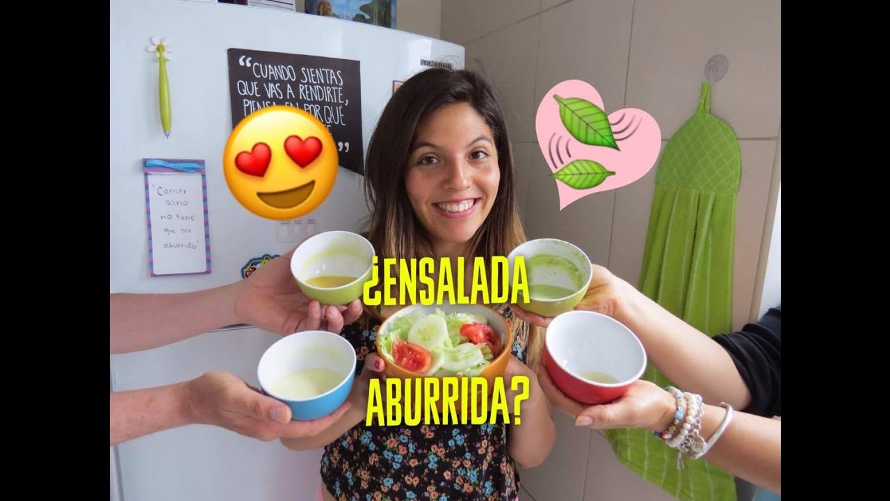 Aliños para ensaladas | Comunica Salud fitland