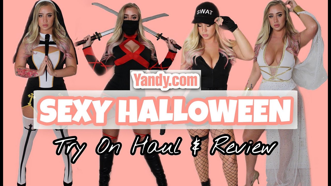Yandy.com Sexy Halloween Costume Ideas, Try On Haul & Review