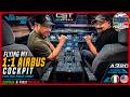 The 1:1 Airbus Cockpit Gets a Crew! FIRST Dual-Pilot Flight | MSFS 2024