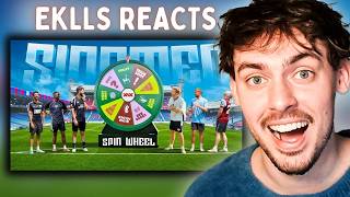 SIDEMEN MYSTERY WHEEL DECIDES OUR SHOT (Reaction)