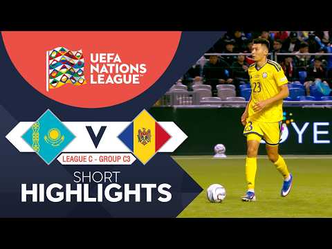 ไฮไลท์ฟุตบอล ยูฟ่า เนชั่นส์ลีก : Kazakhstan vs Moldova (02-10-69)