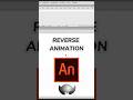 Animation in REVERSE! ⏪ 🪄 #reverseanimation #shorts #adobeanimate