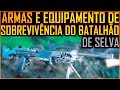 Armas e Equipamento de Sobrevivência do Batalhão de Infantaria de Selva (1o BIS)