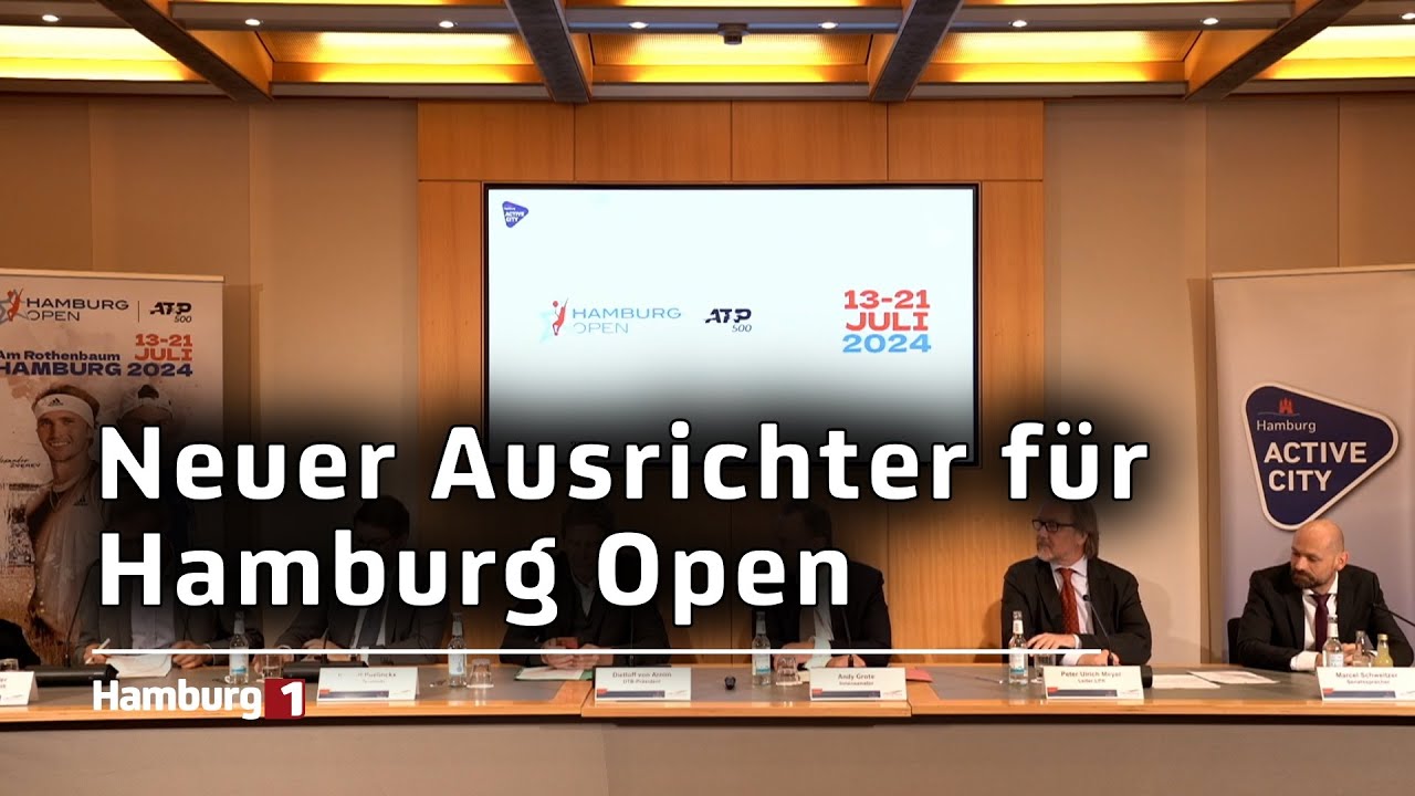 Hamburg Open Tennium ist neuer Ausrichter des ATP 500 in Hamburg