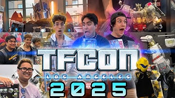 TFCON LA 2025!!! TOY HUNTING AT A CRAZY TRANSFORMERS CONVENTION!!!! #transformers