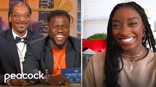 Simone Biles on Tokyo Olympics and Mental Health | Olympic Highlights with Kevin Hart and Snoop Dogg