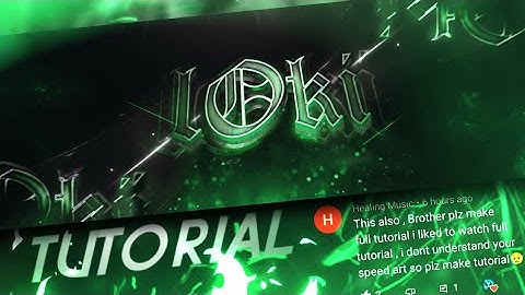 3D LOKI HEADER TUTORIAL ON ANDROID || HOW TO CREATE 3D TWITTER HEADER ON ANDROID