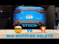 Dodge Charger R/T Stock VS Mid Muffler Delete!🤯