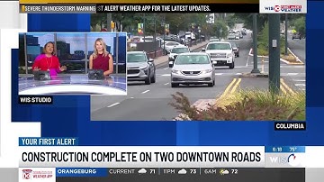 SCDOT completes construction on two downtown Columbia roads