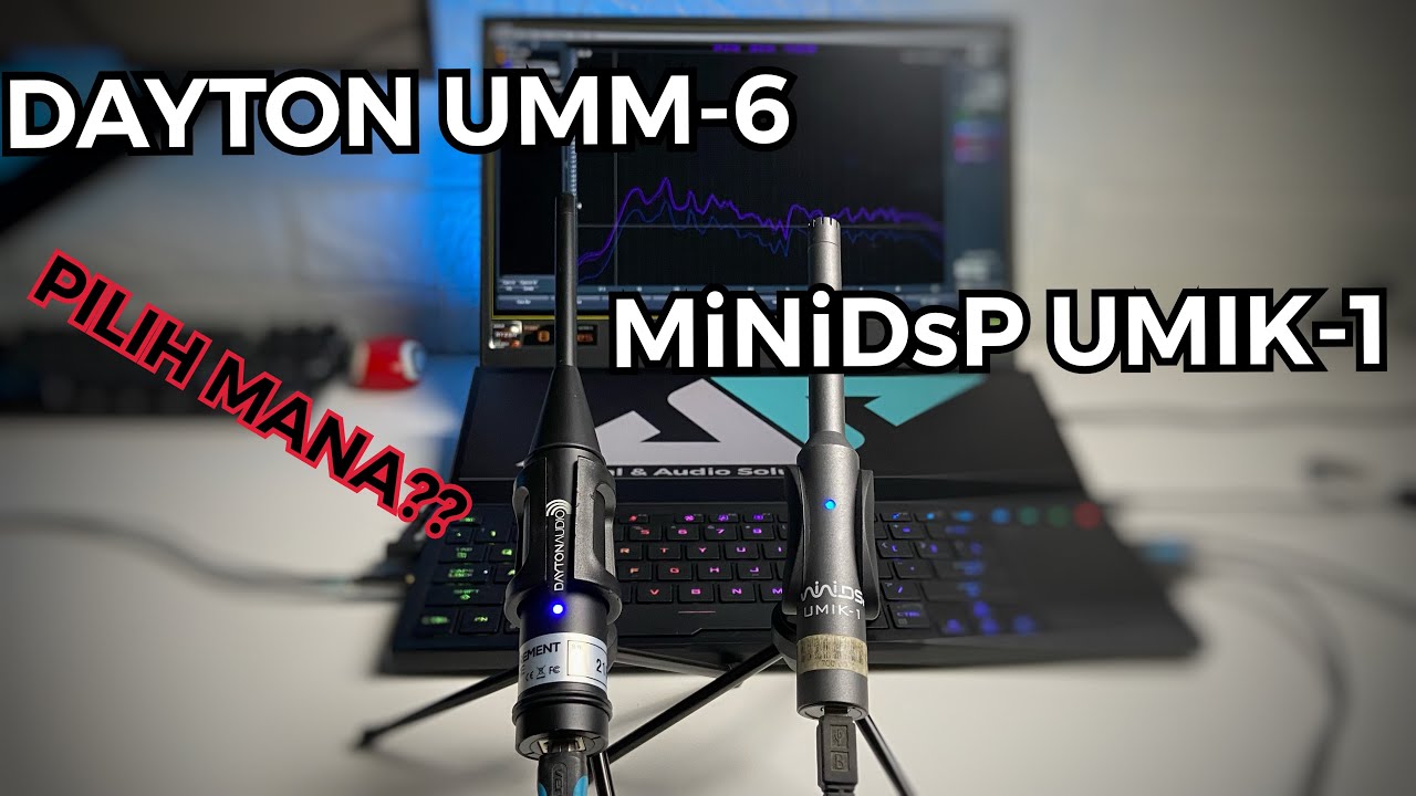 Bandingkan microphone rta minidsp vs dayton audio VA Pro Audio YouTube