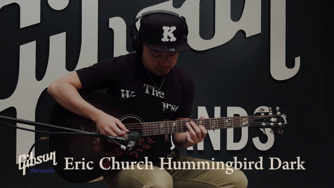 Gibson Acoustic Eric Church Hummingbird Dark【週刊ギブソンVol.143