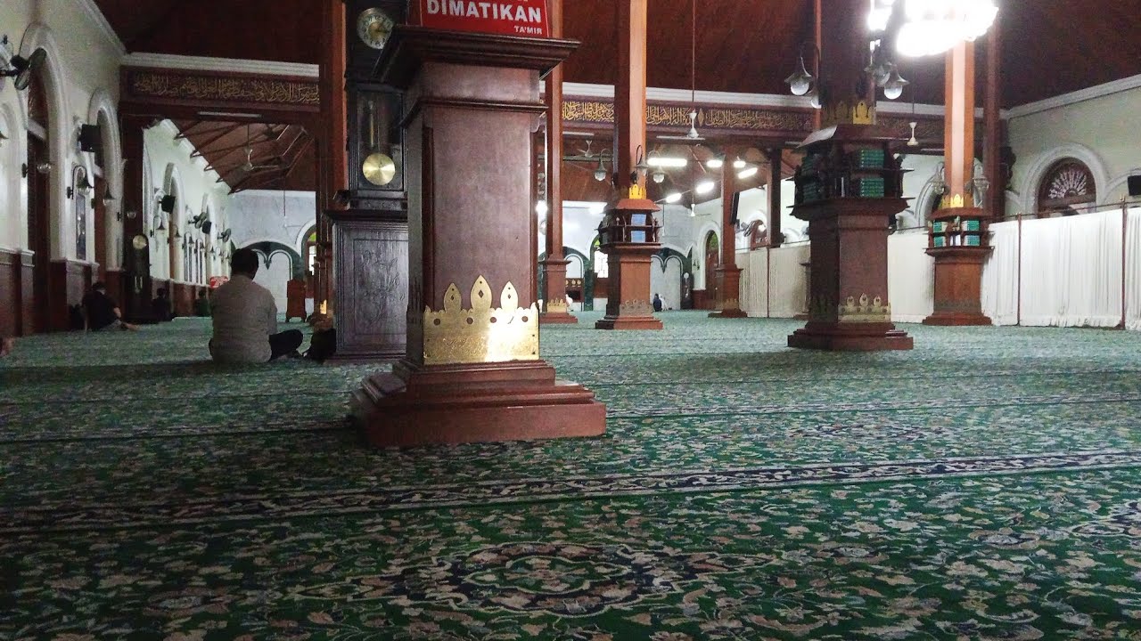 Suasana Syahdu Subuh Di Masjid Agung Jami Kota Malang 🕌🇲🇨