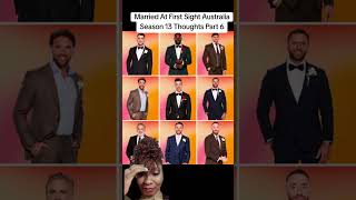 Part 6 Married At First Sight Australia Thoughts #explore #tvseries #mafs #mafsaustralia #foryou