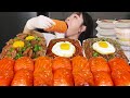 [밥도둑] 대왕 연어초밥 1kg + 새우장 &amp; 게장 3kg 먹방🔥 행복지수 100% GIANT SALMON SUSHI 🍣 MARINATED SHRIMP , CRAB MUKBANG