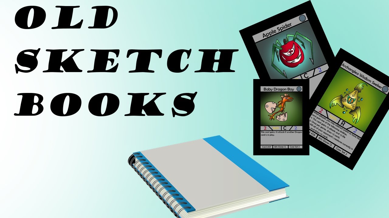 My Old Sketchbooks Part 1 - YouTube