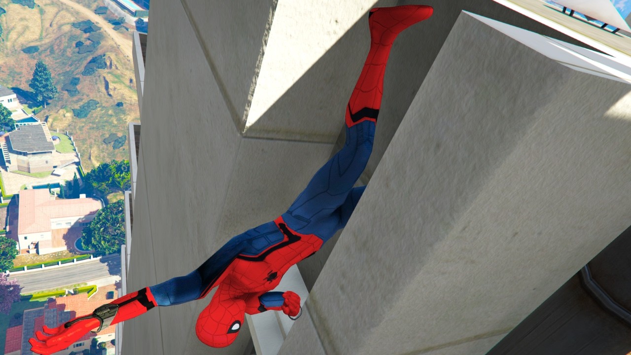Insane GTA 5 Spider-Man Ragdoll Moments