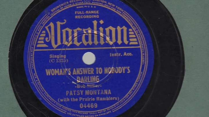 Woman's Answer To Nobody's Darling