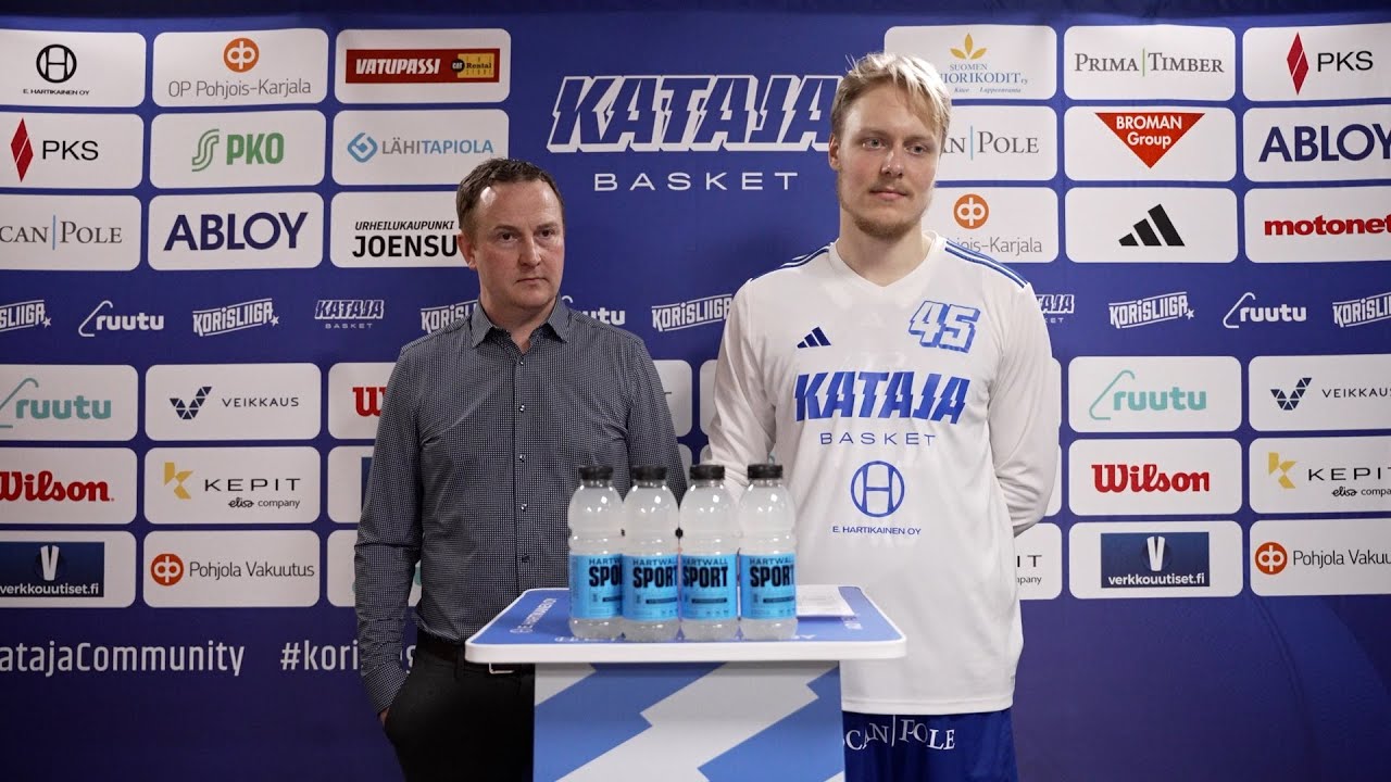 E. Hartikainen Oy Lehdistötilaisuus | Kataja Basket vs Karhubasket | 82-75 (44-37) | 8.3.2025