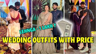 My Wedding Function Outfits | Brands & Prices | Indian Wedding | Shopping Guide | Upasana ki Duniya