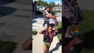 Their Siblings Came Home From School ♥️ Papa & His Baby Sister Couldn’t Contain Their Excitement 🥹