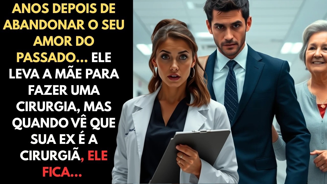 ❤️ ELE LEVOU A MÃE PARA UMA CIRURGIA, MAS CONGELOU AO DESCOBRIR QUE A MÉDICA É SUA EX NAMORADA