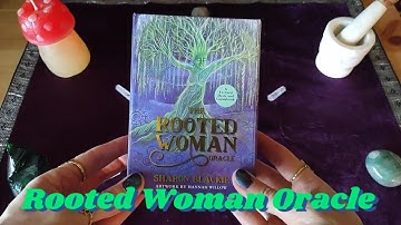 The Rooted Woman Oracle Deck🌳🧙🏼 | Unboxing and Flip Through