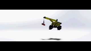 SolidWorks Project - LEGO Crane (ENMF 503, 2013)