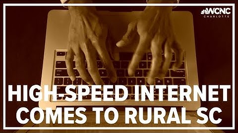 High speed internet comes to rural SC
