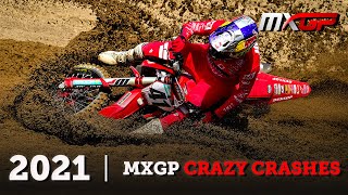 MXGP | 2021 Crazy Crashes #MXGP #Motocross